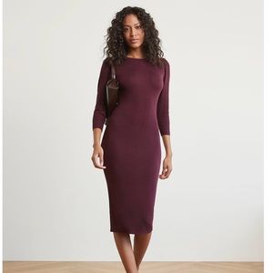 NWT maroon sweater dress RW&Co. Size XL